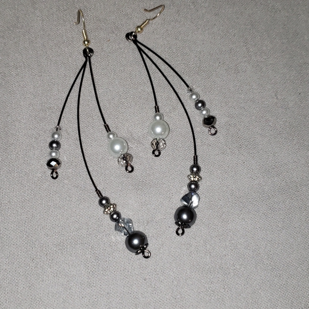 Black Tie Affair Earrings Set